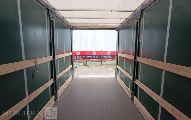 MERCEDES ACTROS BACHE + HAYON RETRACTABLE DHOLLANDIA  HC-900-RM