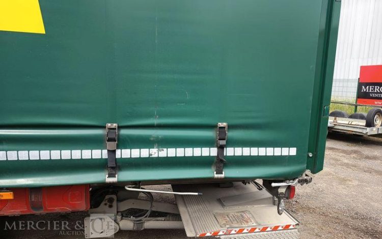 MERCEDES ACTROS BACHE + HAYON RETRACTABLE DHOLLANDIA  HC-900-RM