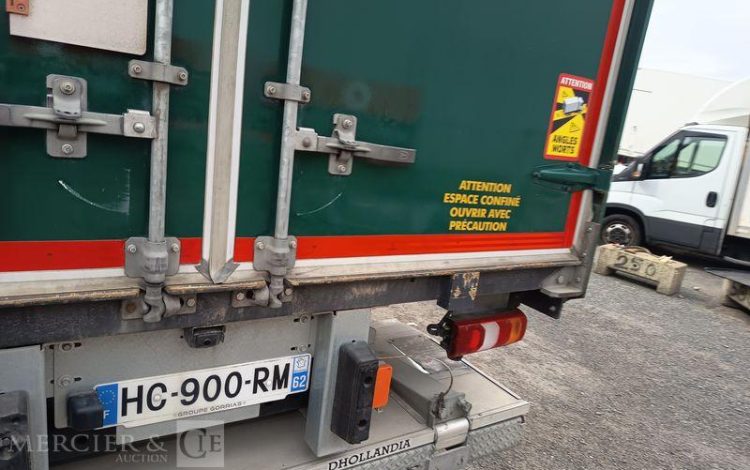 MERCEDES ACTROS BACHE + HAYON RETRACTABLE DHOLLANDIA  HC-900-RM