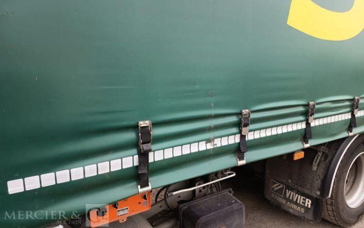 MERCEDES ACTROS BACHE + HAYON RETRACTABLE DHOLLANDIA  HC-900-RM
