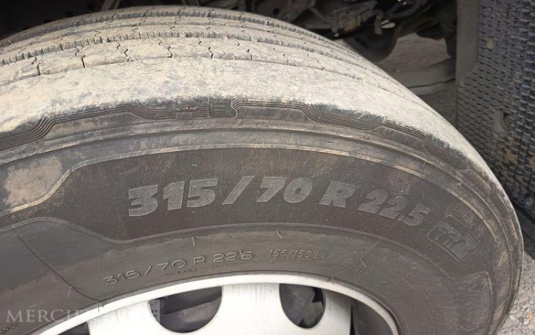 MERCEDES ACTROS BACHE + HAYON RETRACTABLE DHOLLANDIA  HC-900-RM