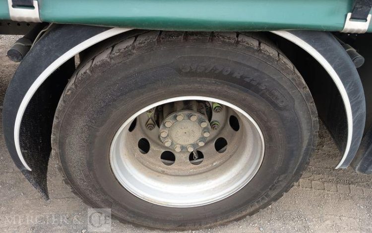 MERCEDES ACTROS BACHE + HAYON RETRACTABLE DHOLLANDIA  HC-900-RM