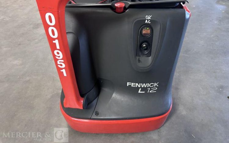 FENWICK GERBEUR ELECTRIQUE L12 I – CAP 1T2 – AN 2018 – 1183 HEURES ROUGE J01951