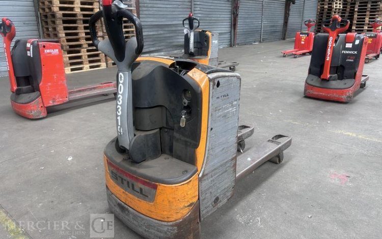 STILL TRANSPALETTE ELECTRIQUE EXU16 – CAP T16 – AN 2019 – 3865 HEURES JAUNE V03319