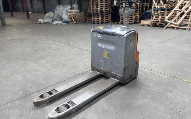 STILL TRANSPALETTE ELECTRIQUE EXU16 – CAP 1T6 – AN 2019 – 4228 HEURES JAUNE V03321
