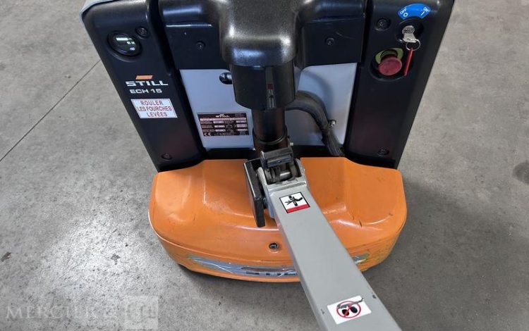 STILL TRANSPALETTE ELECTRIQUE ECH15 – CAP 1T5 – AN 2021 – 92 HEURES ORA Y03426