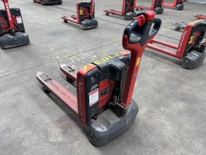 LINDE TRANSPALETTE ELECTRIQUE M15 – AN 2021 – 769 HEURES ROUGE Y60169