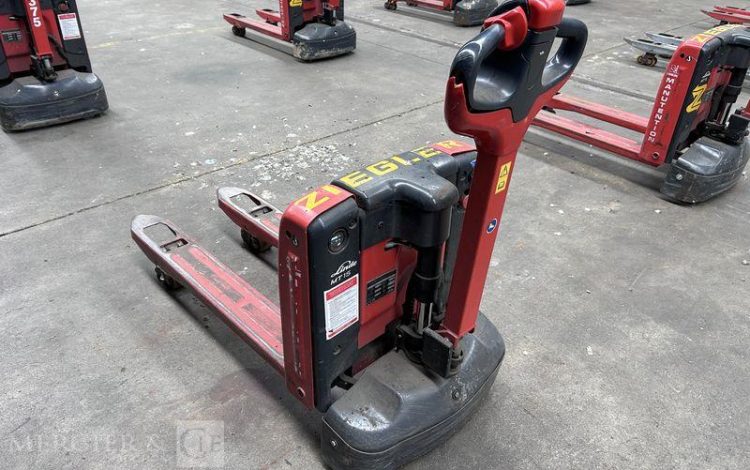 LINDE TRANSPALETTE ELECTRIQUE M15 – AN 2021 – 769 HEURES ROUGE Y60169