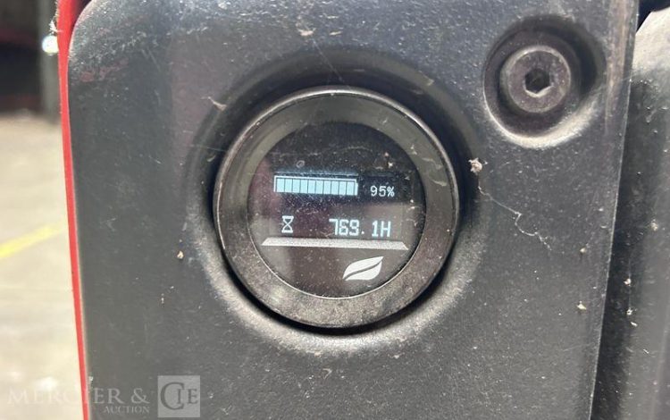 LINDE TRANSPALETTE ELECTRIQUE M15 – AN 2021 – 769 HEURES ROUGE Y60169