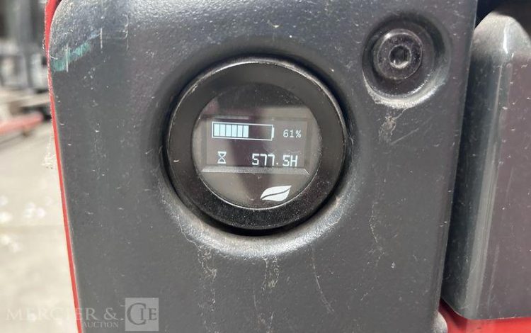LINDE TRANSPALETTE ELECTRIQUE M15 –  – CAP 1T5 – AN 2021 – 577 HEURES ROUGE Y65582