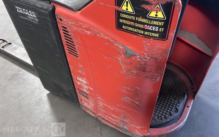 FENWICK TRANSPALETTE ELECTRIQUE T20 SP – CAP 2T – AN 2019 – 8571 HEURES ROUGE Z01028