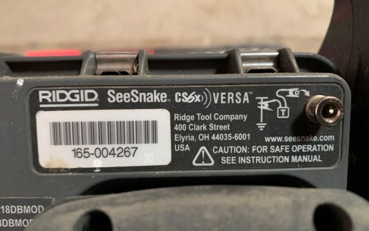 RIDGID CS6X VERSA  CAM010317