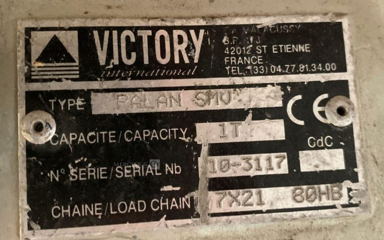 VICTORY PALAN SMV  PAL010068