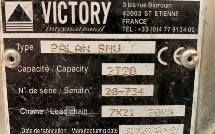 VICTORY PALAN SMV  PAL010063