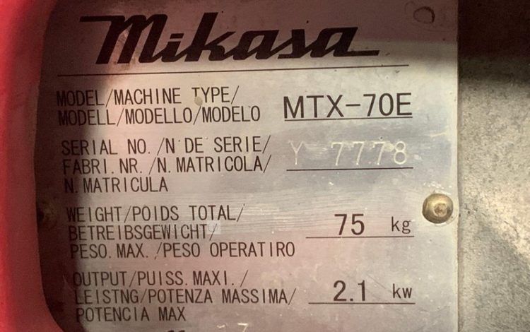 MIKASA MTX-70E  5MAM72026