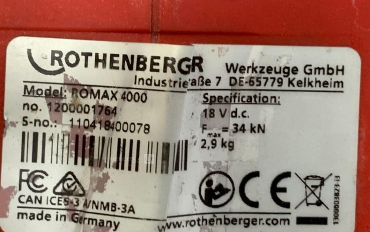 ROTHENBERGER   4MAM72026