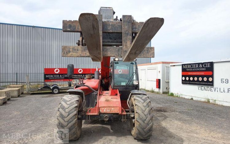 MANITOU CHARIOT TELESCOPIQUE MLT741-120LSU DIESEL 5,9M – 4,1 TONNES – 1124 H – AN 2009  263430