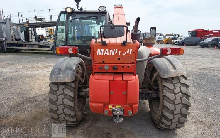 MANITOU CHARIOT TELESCOPIQUE MLT741-120LSU DIESEL 5,9M – 4,1 TONNES – 1124 H – AN 2009  263430