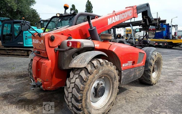 MANITOU CHARIOT TELESCOPIQUE MLT741-120LSU DIESEL 5,9M – 4,1 TONNES – 1124 H – AN 2009  263430
