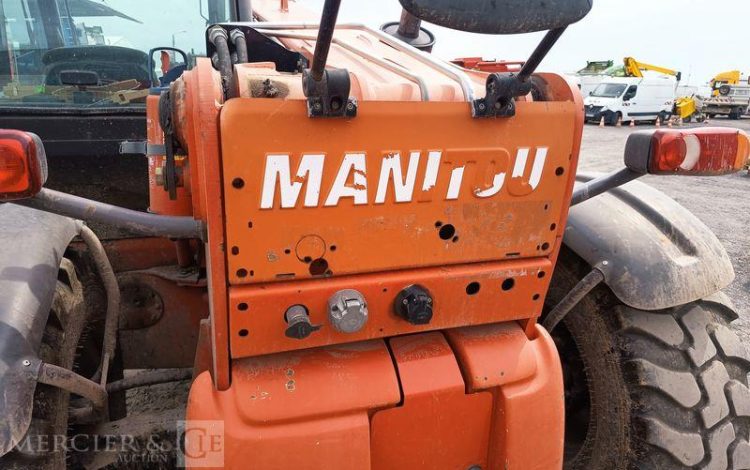 MANITOU CHARIOT TELESCOPIQUE MLT741-120LSU DIESEL 5,9M – 4,1 TONNES – 1124 H – AN 2009  263430