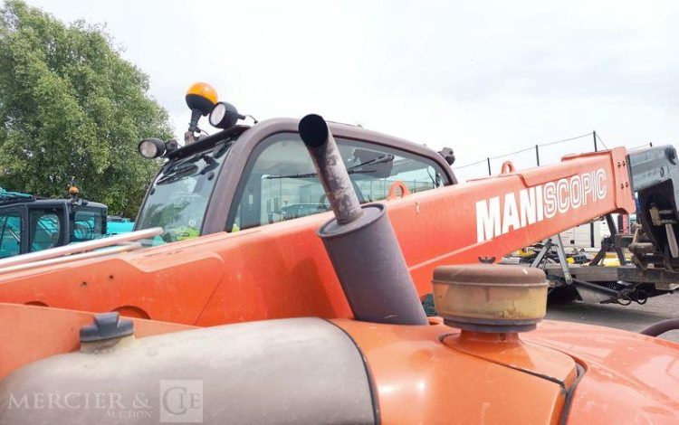 MANITOU CHARIOT TELESCOPIQUE MLT741-120LSU DIESEL 5,9M – 4,1 TONNES – 1124 H – AN 2009  263430