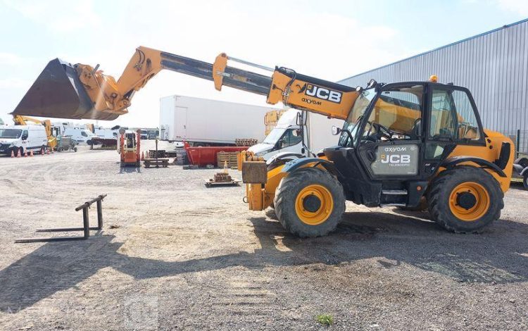 JCB CHARIOT TELESCOPIQUE 535V125 – DIESEL –  3,5 T – 12,27 M – 2226 HEURES – AN 2018  34358