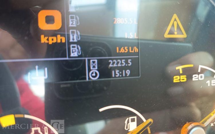 JCB CHARIOT TELESCOPIQUE 535V125 – DIESEL –  3,5 T – 12,27 M – 2226 HEURES – AN 2018  34358