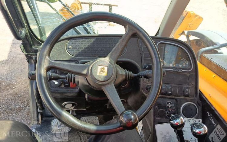 JCB CHARIOT TELESCOPIQUE 535V125 – DIESEL –  3,5 T – 12,27 M – 2226 HEURES – AN 2018  34358