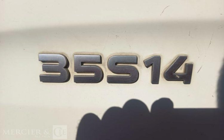 IVECO DAILYIV 35S14 2.3 HPT 136 CH  – DIESEL – 250467 KMS – BLANC AB-589-KM
