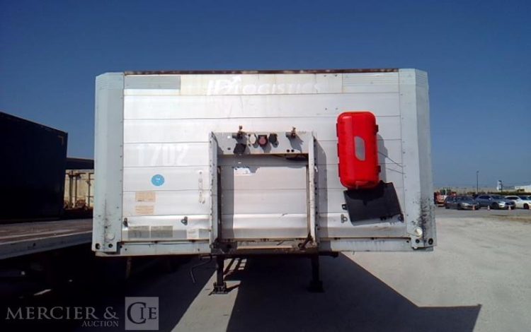 SCHMIDT SEMI REMORQUE PLATEAU 3 ESSIEUX – PTAC 38T  BZ-126-PP