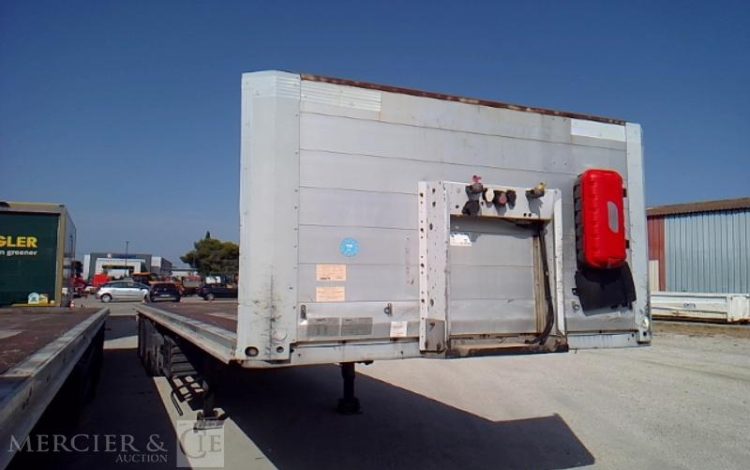 SCHMIDT SEMI REMORQUE PLATEAU 3 ESSIEUX – PTAC 38T  BZ-126-PP
