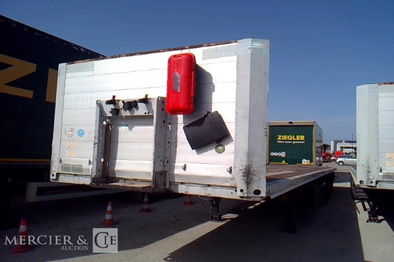 Semi-remorque plateau SCHMIDT 3 ESSIEUX - PTAC 38T — occasion