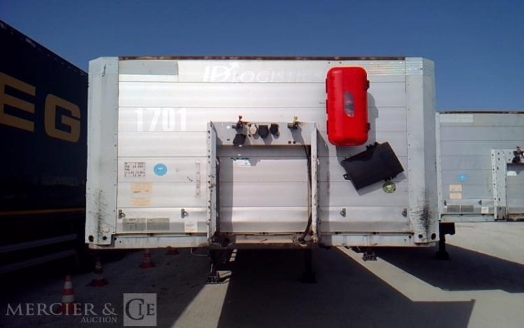 SCHMIDT SEMI REMORQUE PLATEAU 3 ESSIEUX – PTAC 38T  BZ-966-PM