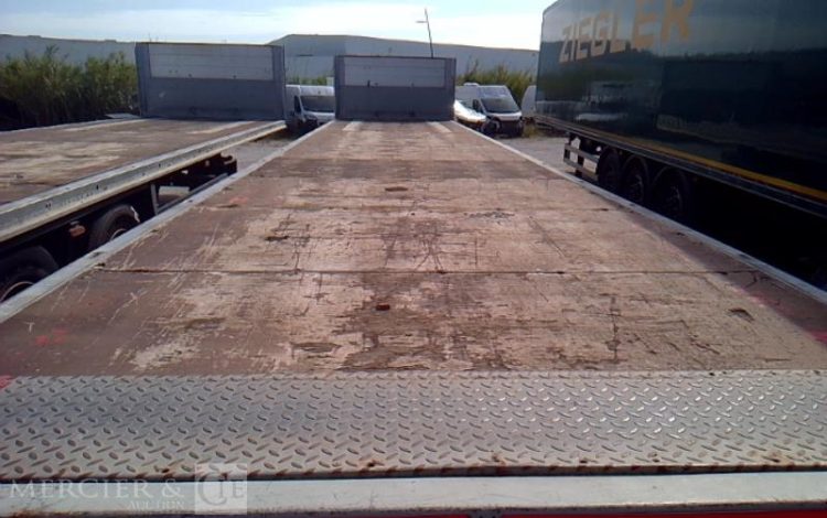 SCHMIDT SEMI REMORQUE PLATEAU 3 ESSIEUX – PTAC 38T  BZ-966-PM