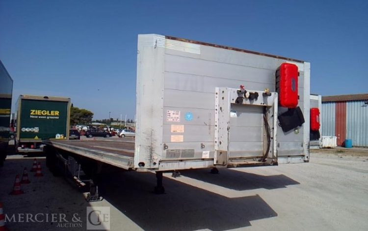 SCHMIDT SEMI REMORQUE PLATEAU 3 ESSIEUX – PTAC 38T  BZ-966-PM