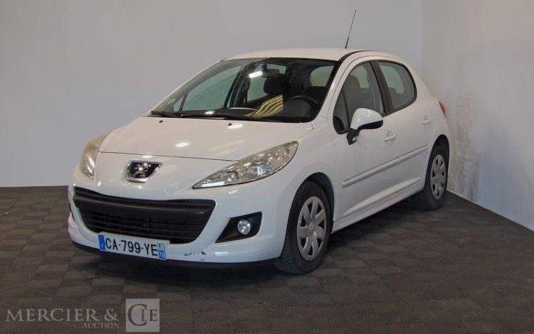 PEUGEOT 206 BLANC CA-799-YE