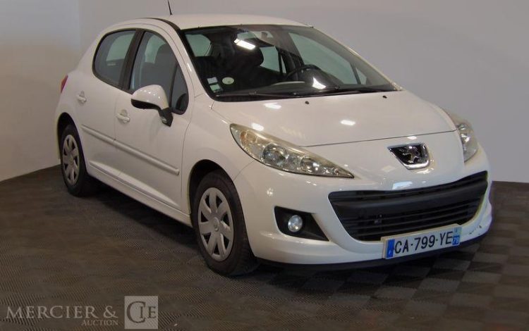 PEUGEOT 206 BLANC CA-799-YE