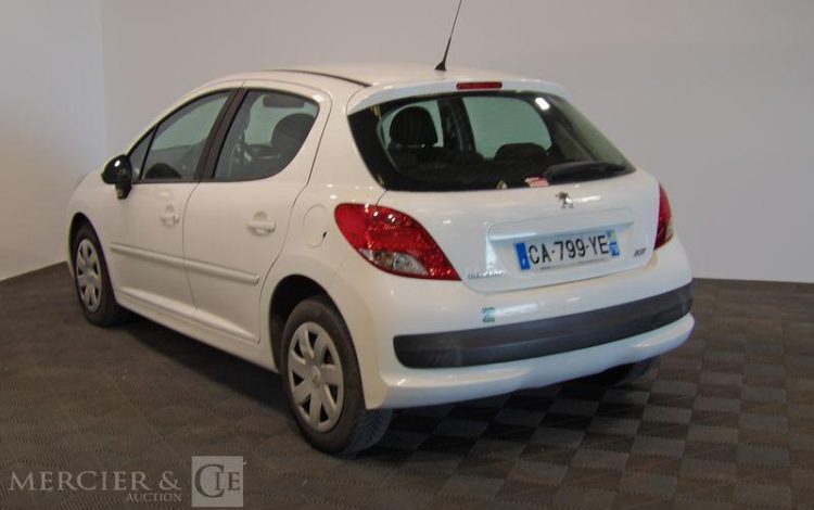 PEUGEOT 206 BLANC CA-799-YE