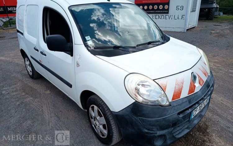 RENAULT KANGOO II EXPRESS 1.5 DCI 90 CH EXTRA – DIESEL – 159496 KMS – ANNEE 2012 BLANC CF-187-LR