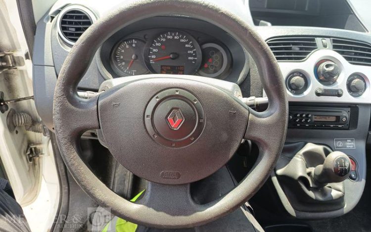 RENAULT KANGOO II EXPRESS 1.5 DCI 90 CH EXTRA – DIESEL – 159496 KMS – ANNEE 2012 BLANC CF-187-LR