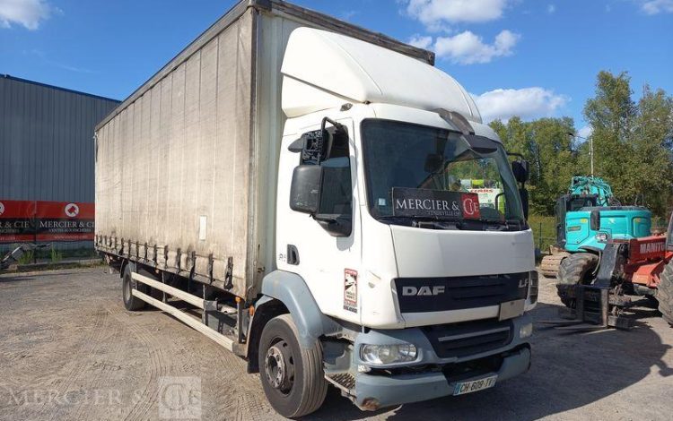DAF LF55 AVEC HAYON BLANC CH-609-TV