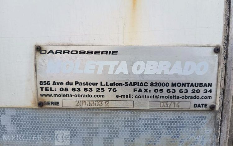 SCANIA PORTEUR P250 AVEC HAYON – PTAC : 19 TONNES – DIESEL – 482656 KMS – ANNEE 2014 BLANC DE-148-TN