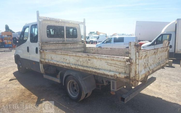 IVECO DAILY 35C15 DOUBLE CABINE AVEC BENNE – DIESEL – 229935 KMS – ANNEE BLANC DL-178-AL