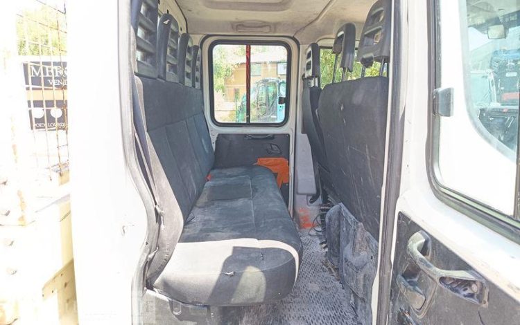 IVECO DAILY 35C15 DOUBLE CABINE AVEC BENNE – DIESEL – 229935 KMS – ANNEE BLANC DL-178-AL