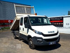 IVECO DAILY 35C15 DOUBLE CABINNE AVEC BENNE – DIESEL – 195969 KMS – ANNEE BLANC DL-260-NB