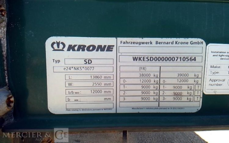 SEMI REMORQUE  EB-403-SJ