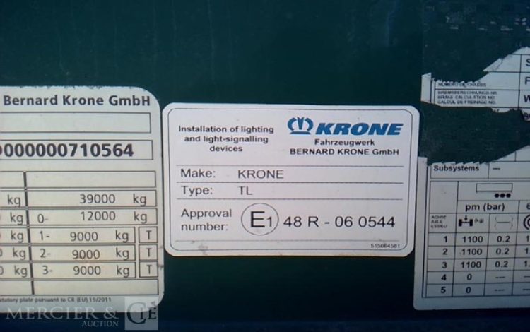 SEMI REMORQUE  EB-403-SJ