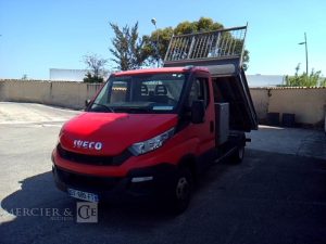 IVECO 35C13 BENNE SIMPLE CABINE COFFRE – NON ROULANT  EF-680-FT