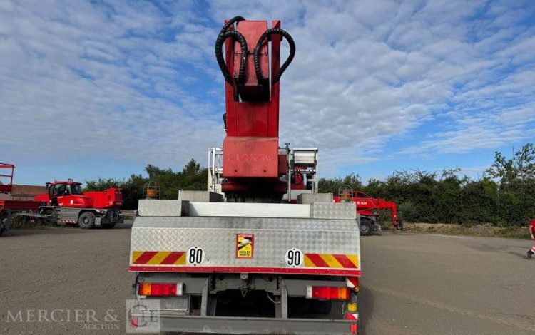 IVECO TRAKKER 360 ES ELEVATEUR A NACELLE MJ375 38M  – DIESEL – 118135 KMS – ANNEE 2017 ROUGE EL-501-NF
