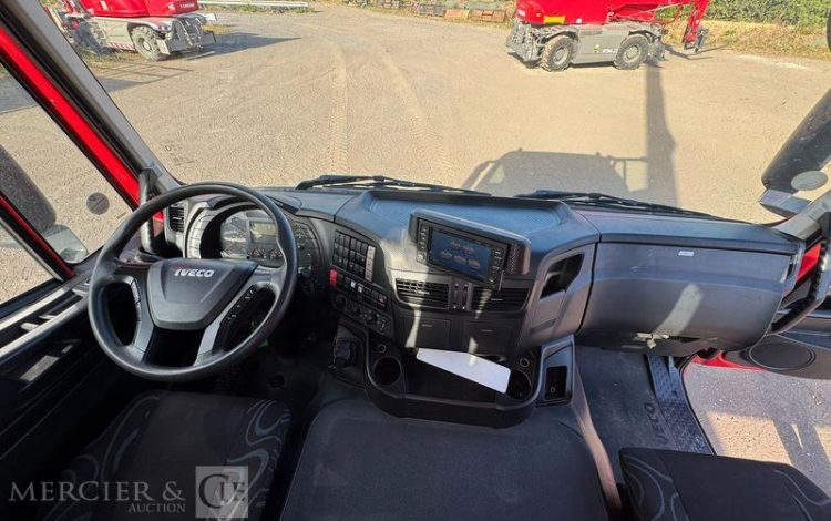 IVECO TRAKKER 360 ES ELEVATEUR A NACELLE MJ375 38M  – DIESEL – 118135 KMS – ANNEE 2017 ROUGE EL-501-NF